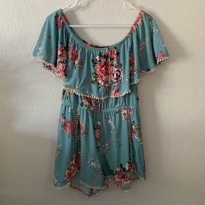 Off the Shoulder Romper